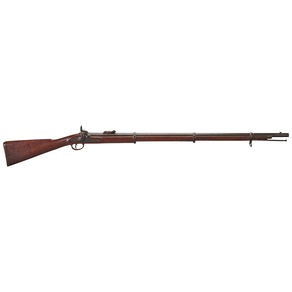 A CIVIL WAR BRITISH PATTERN 1853 RIFLE MUSKET, - 2