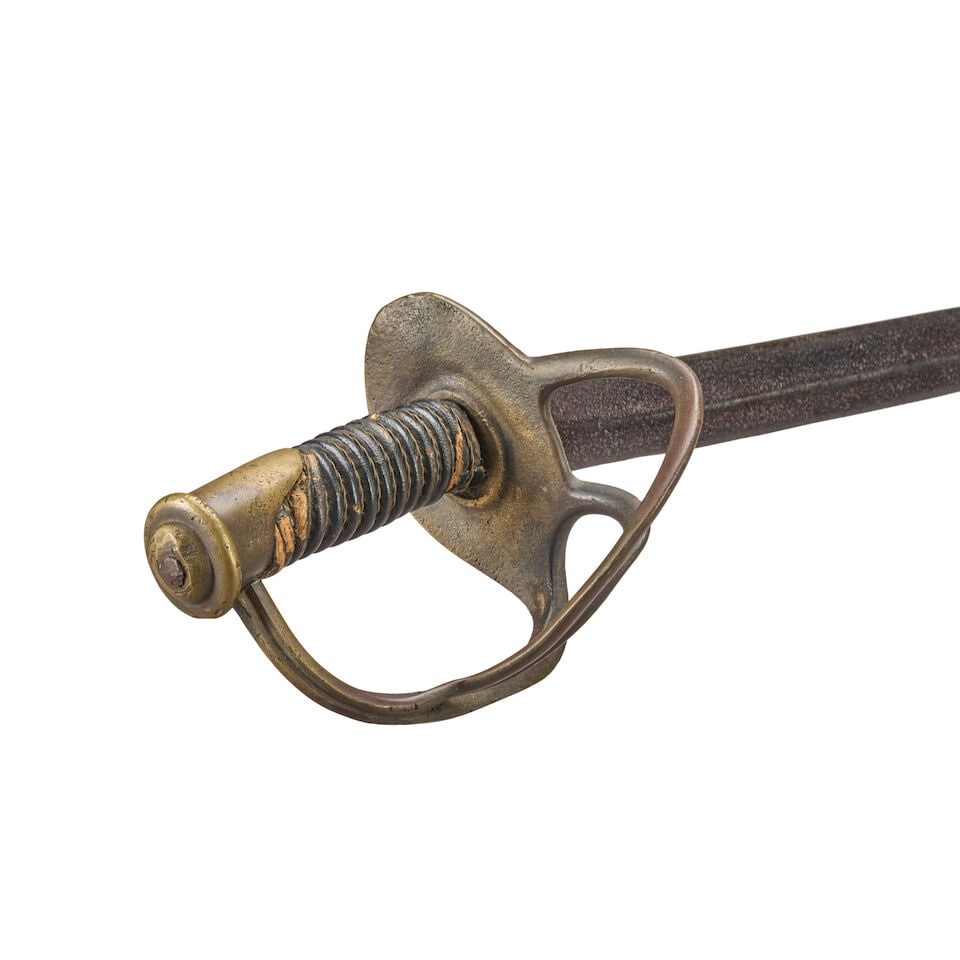 A CIVIL WAR SOUTHERN CAVALRY SABER. - 3
