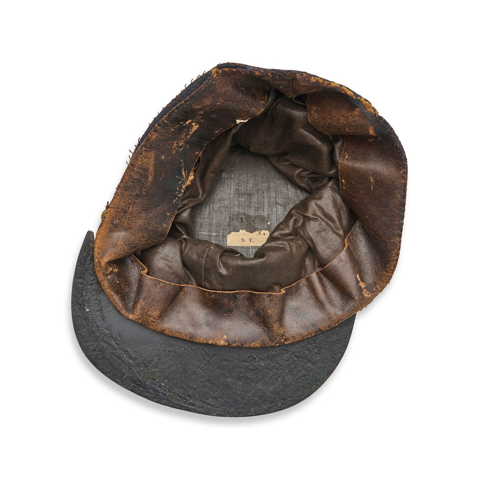 A CIVIL WAR FORAGE CAP AND KNAPSACK BELONGING TO SERGEANT AUSTIN C. STEARNS, 13TH MASSACHUSETTS ... - 3