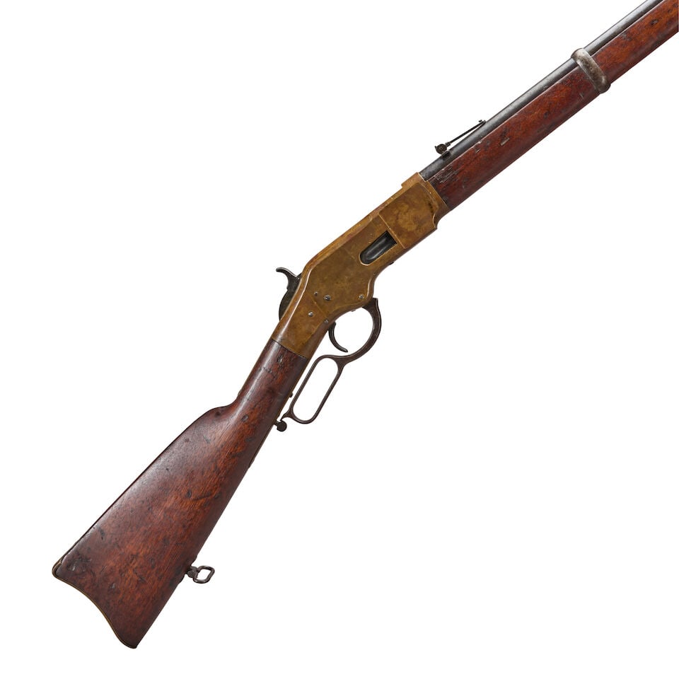 A WINCHESTER THIRD MODEL 1866 MUSKET, (1 of 3)