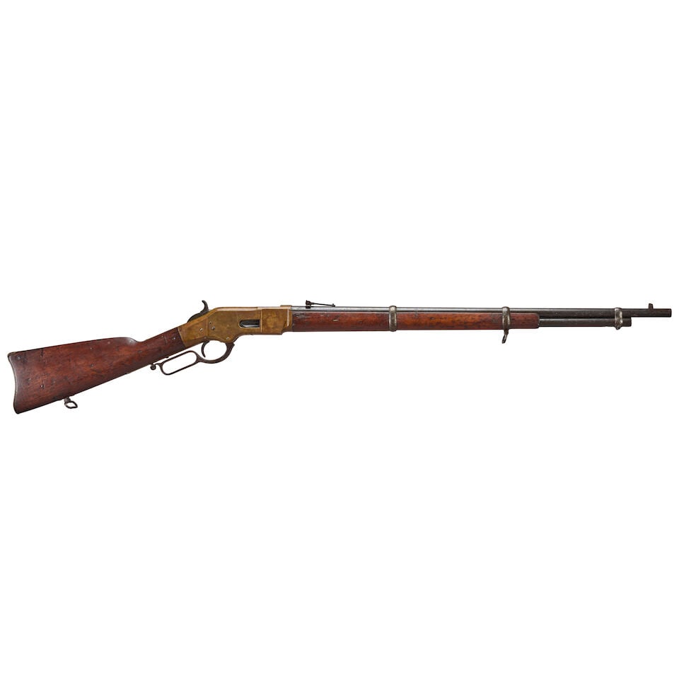 A WINCHESTER THIRD MODEL 1866 MUSKET, - 2