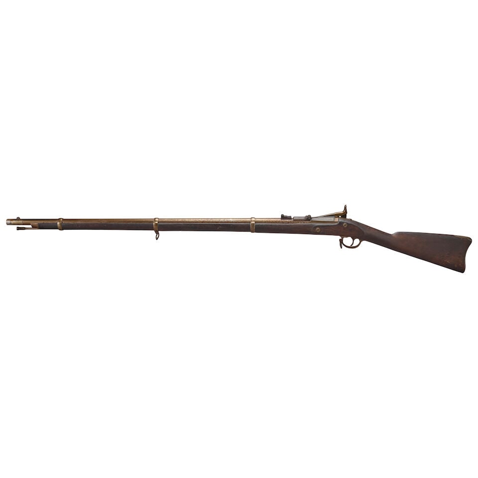 A U.S. MODEL 1866 (SECOND MODEL) ALLIN CONVERSION RIFLE, - 3