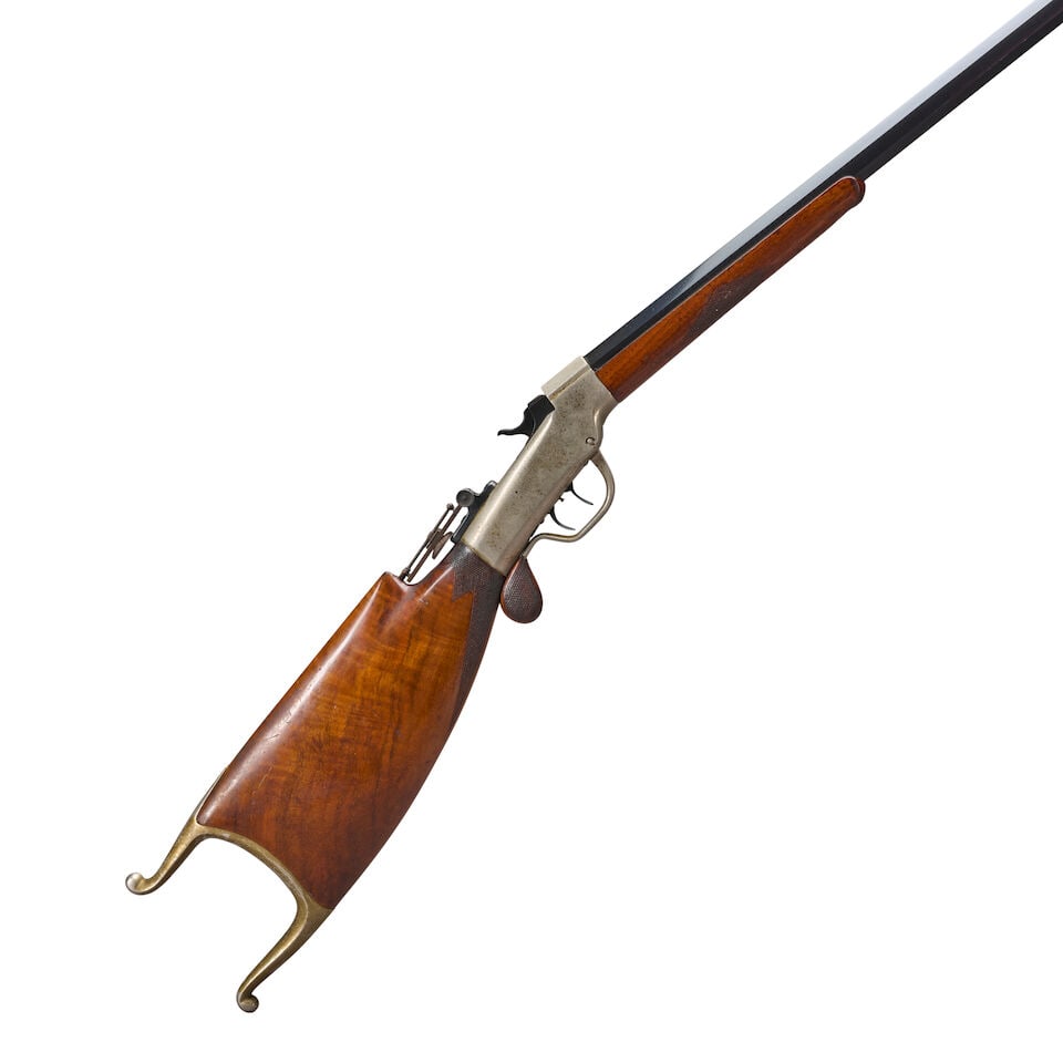 A MARLIN-BALLARD NO. 6 1/2 SCHUETZEN RIFLE, (1 of 3)
