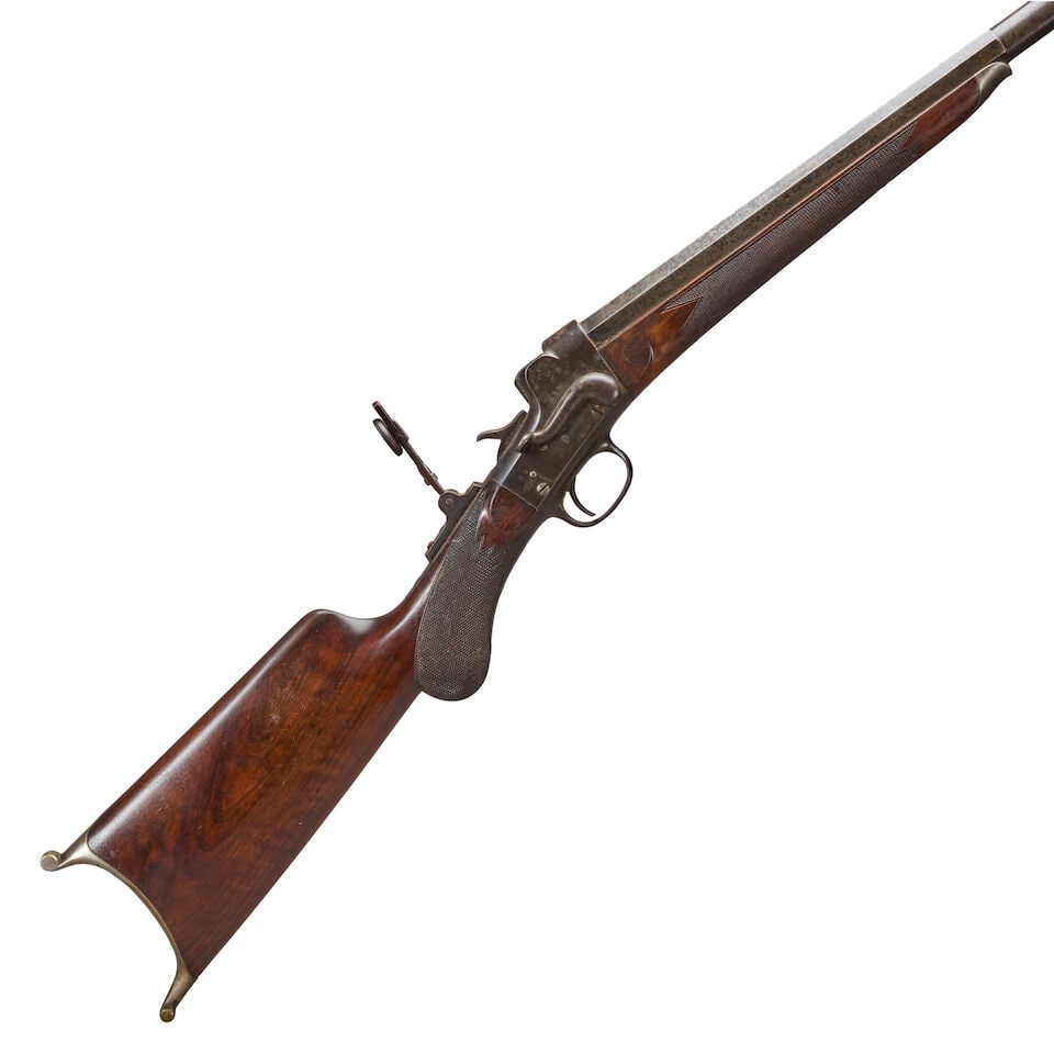 A REMINGTON-HEPBURN NO. 3 MATCH RIFLE, (1 of 3)