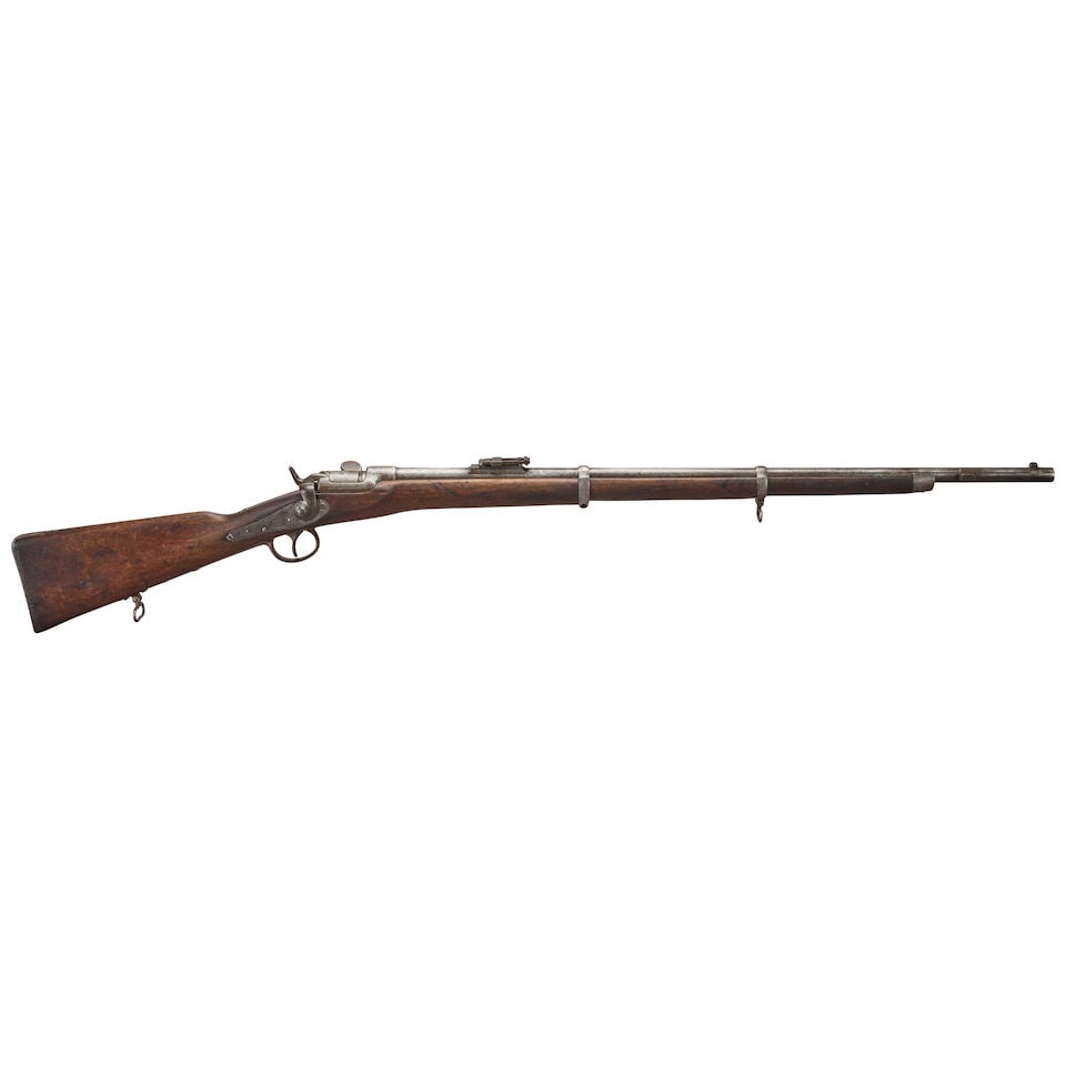AN AUSTRIAN MODEL 1867 WERNDL-HOLUB SINGLE-SHOT RIFLE. - 2
