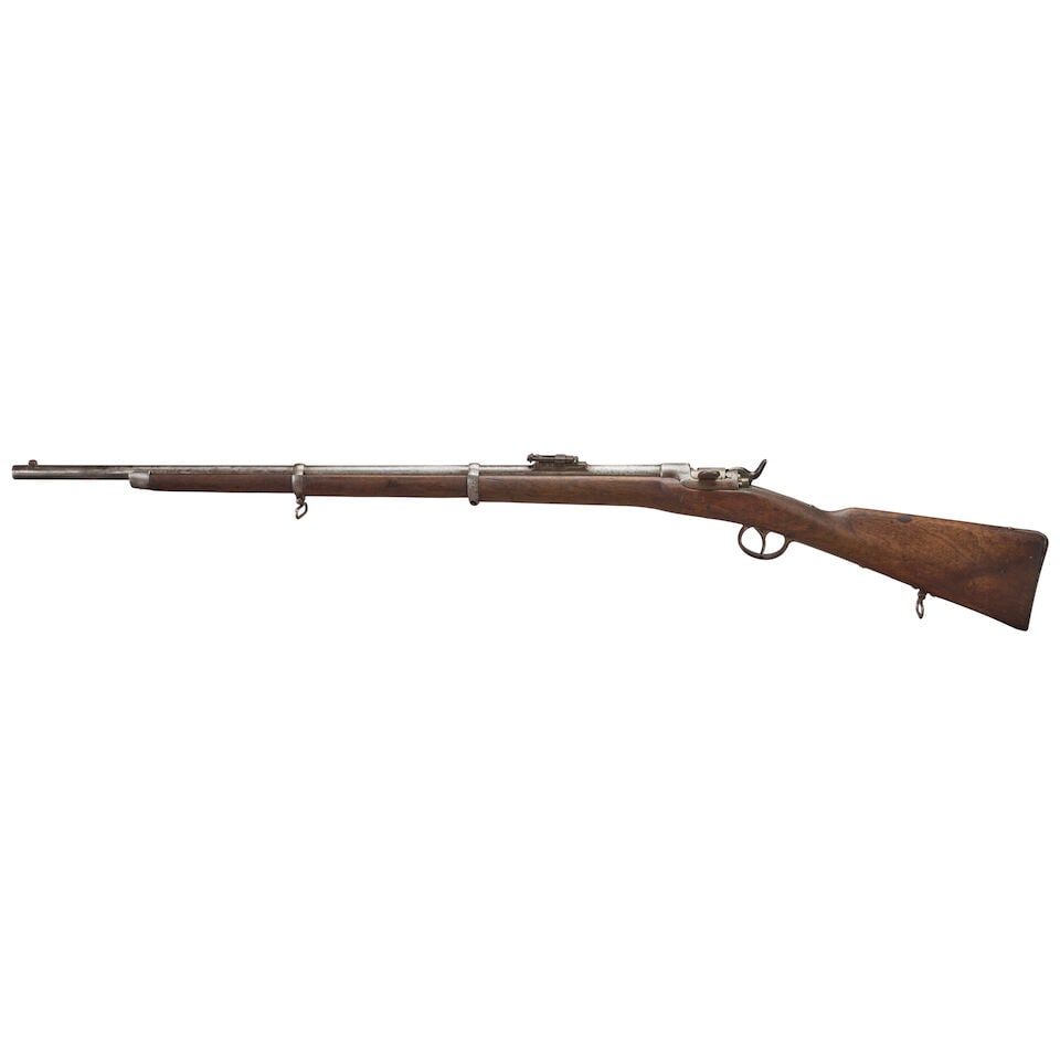 AN AUSTRIAN MODEL 1867 WERNDL-HOLUB SINGLE-SHOT RIFLE. - 3