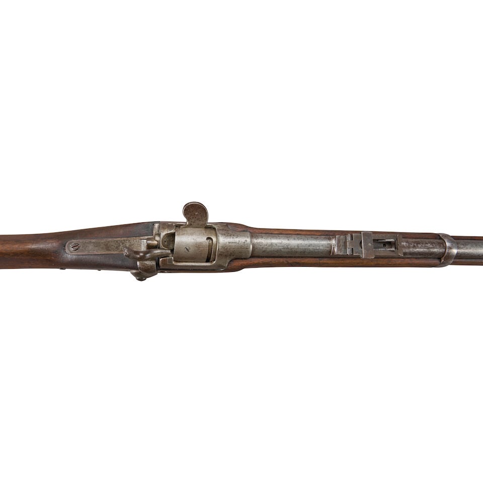 AN AUSTRIAN MODEL 1867 WERNDL-HOLUB SINGLE-SHOT RIFLE. - 4