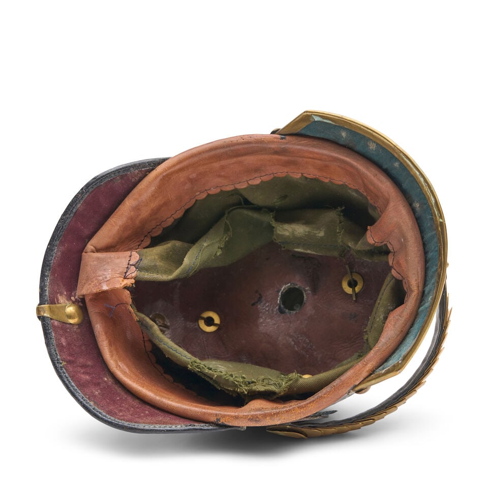 AN IMPERIAL GERMAN DRAGOON OFFICER'S PICKELHAUBE HELMET. - 2