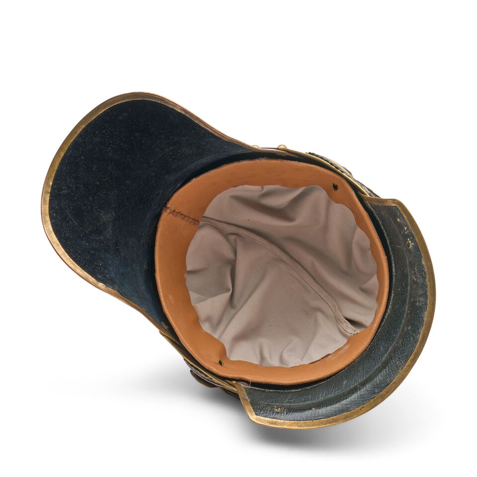 AN IMPERIAL GERMAN MODEL 1867 KURASSIER OFFICER'S HELMET. - 3