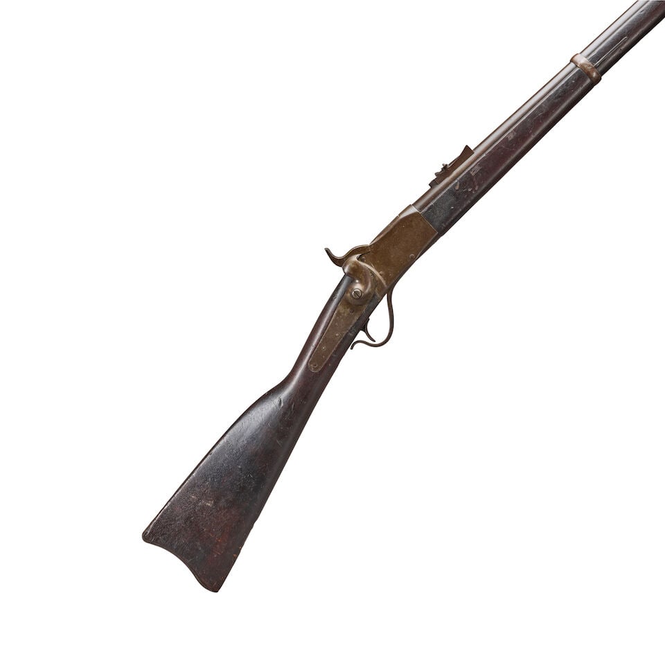 A PEABODY-MARTINI CONNECTICUT CONTRACT MILITARY RIFLE, (1 of 3)