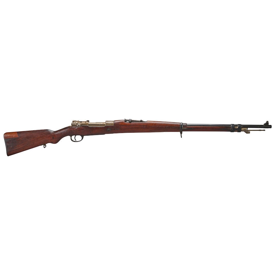 AN ARGENTINE MODEL 1909 BOLT ACTION INFANTRY RIFLE, Curio or Relic firearm - 2