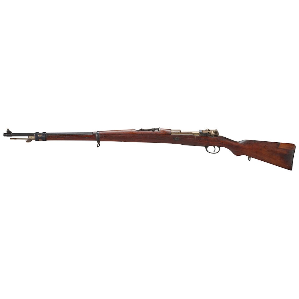 AN ARGENTINE MODEL 1909 BOLT ACTION INFANTRY RIFLE, Curio or Relic firearm - 3