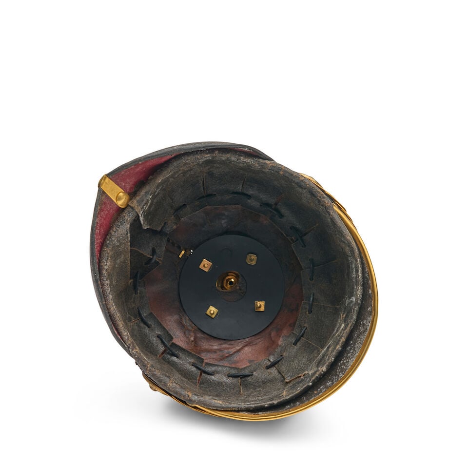 AN IMPERIAL GERMAN OFFICER'S PICKEHAUBE HELMET. - 2