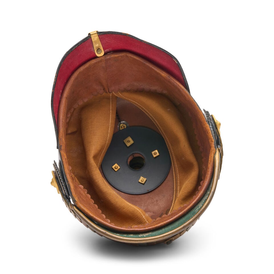 AN IMPERIAL GERMAN OFFICER'S PIKELHAUBE HELMET. - 2