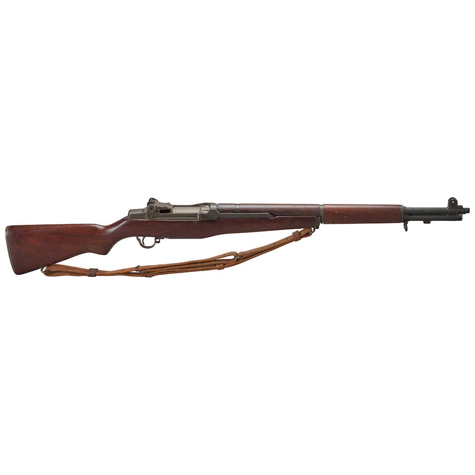 A SPRINGFIELD ARMORY M1 GARAND RIFLE. Curio or Relic firearm - 2