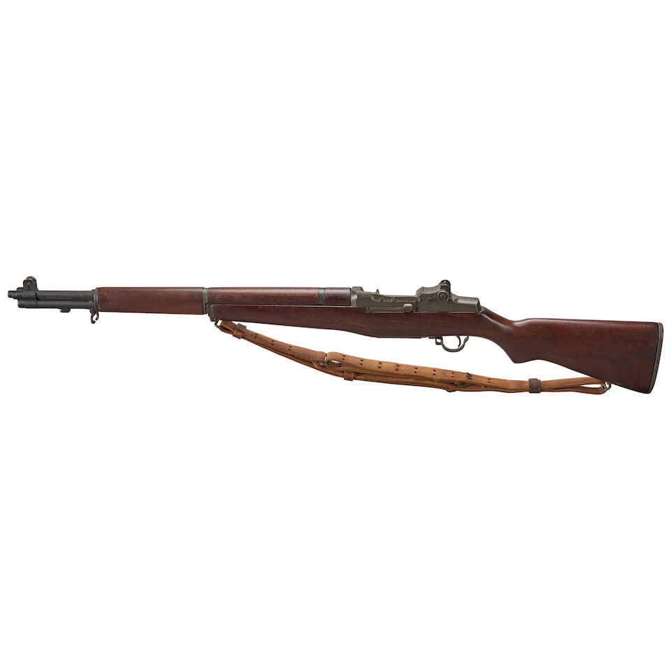A SPRINGFIELD ARMORY M1 GARAND RIFLE. Curio or Relic firearm - 3