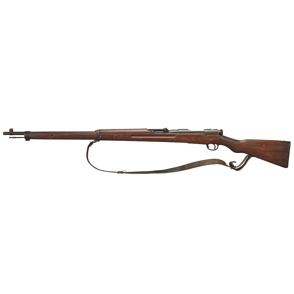 A WORLD WAR II-ERA JAPANESE TYPE 38 ARISAKA BOLT ACTION RIFLE, Curio or Relic firearm - 3