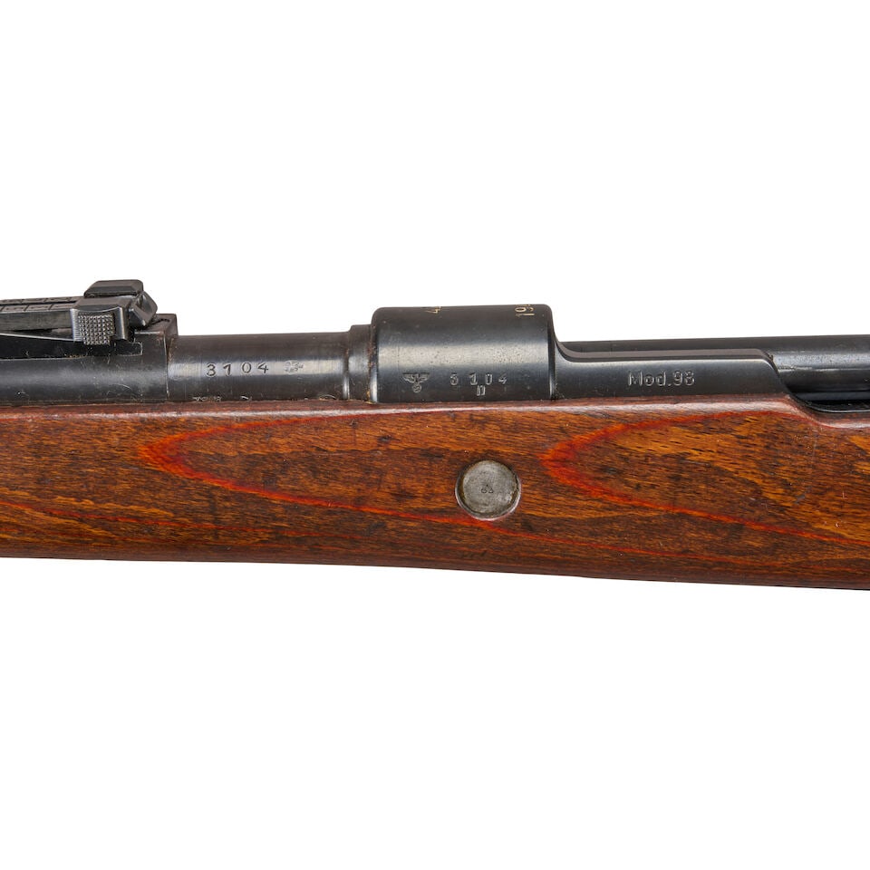 A WORLD WAR II GERMAN K98 BOLT ACTION RIFLE, Curio or Relic firearm - 4