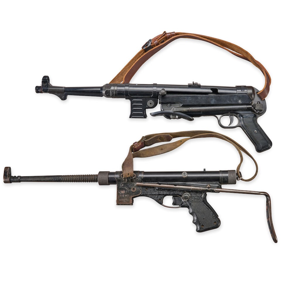 TWO INERT WORLD WAR II FIREARMS. - 2