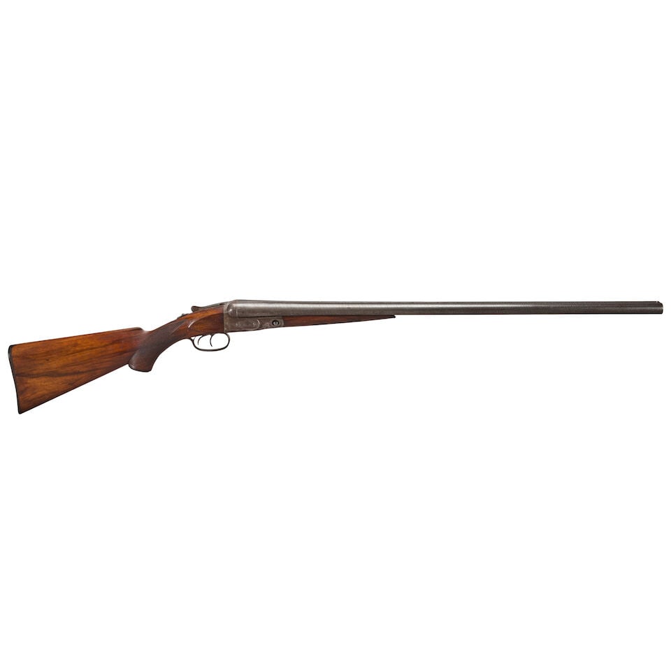 A PARKER GRADE 2 (G) SIDE BY SIDE 12 GAUGE SHOTGUN, - 2