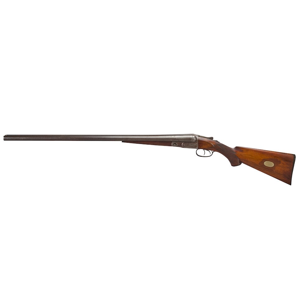 A PARKER GRADE 2 (G) SIDE BY SIDE 12 GAUGE SHOTGUN, - 3