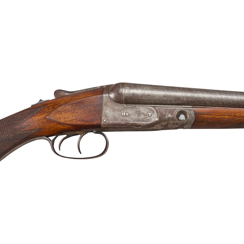 A PARKER GRADE 2 (G) SIDE BY SIDE 12 GAUGE SHOTGUN, - 4