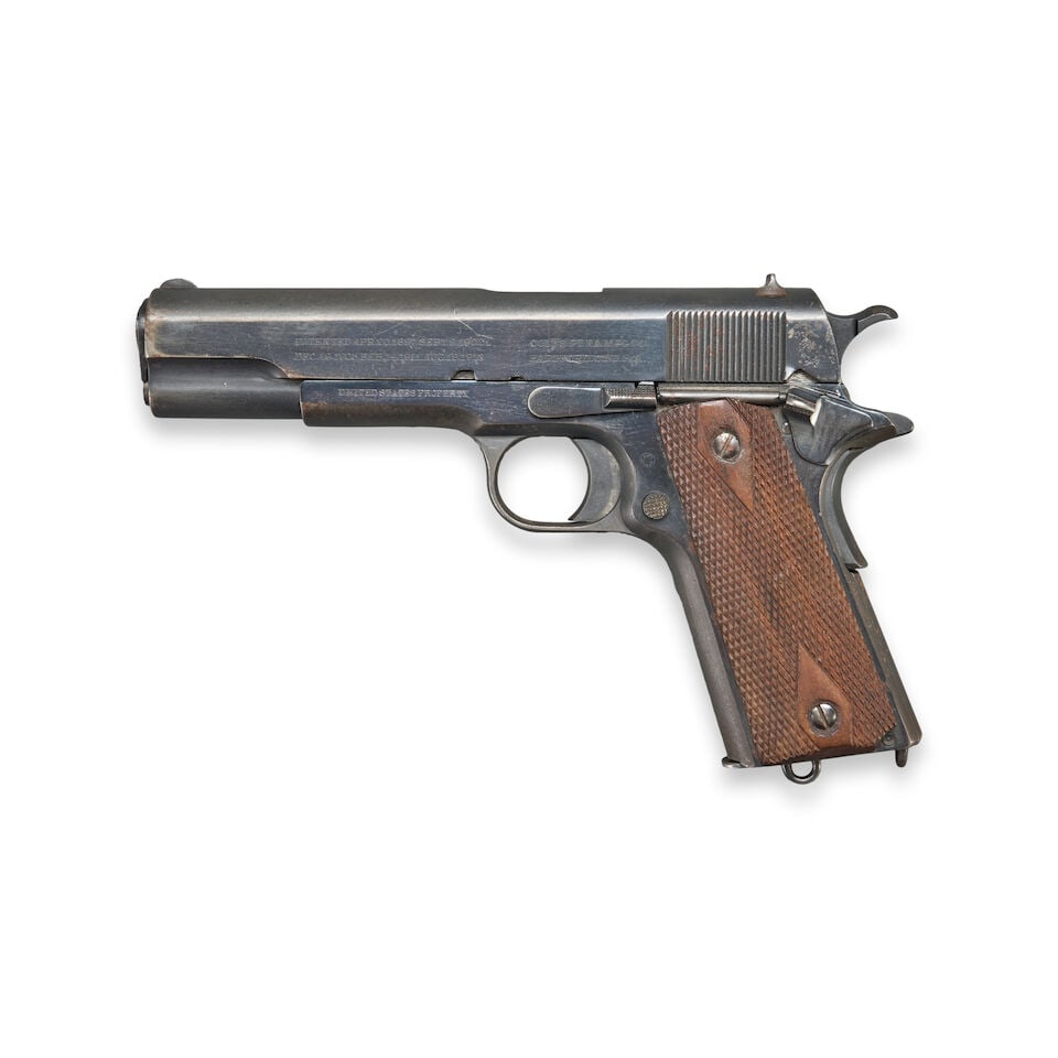 A PRE-WORLD WAR I COLT MODEL 1911 PISTOL, Curio or Relic firearm - 2