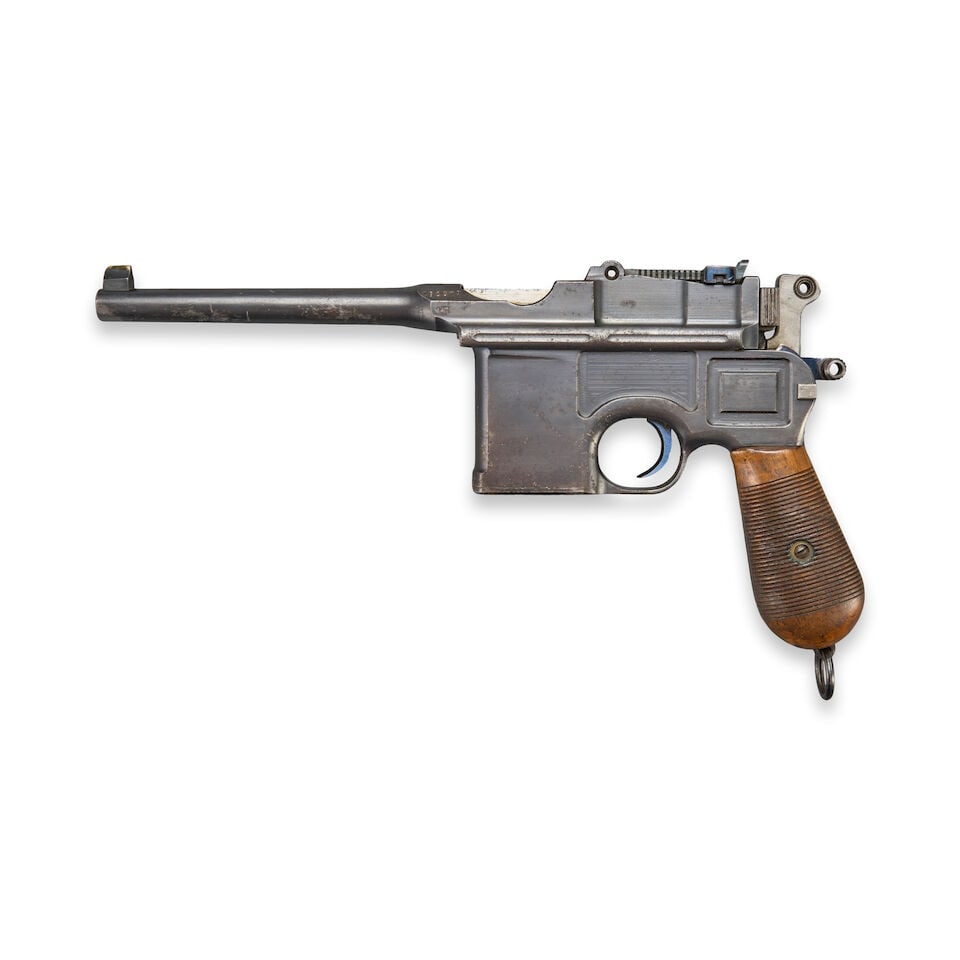 A MAUSER C96 BROOMHANDLE PISTOL, Curio or Relic firearm - 2
