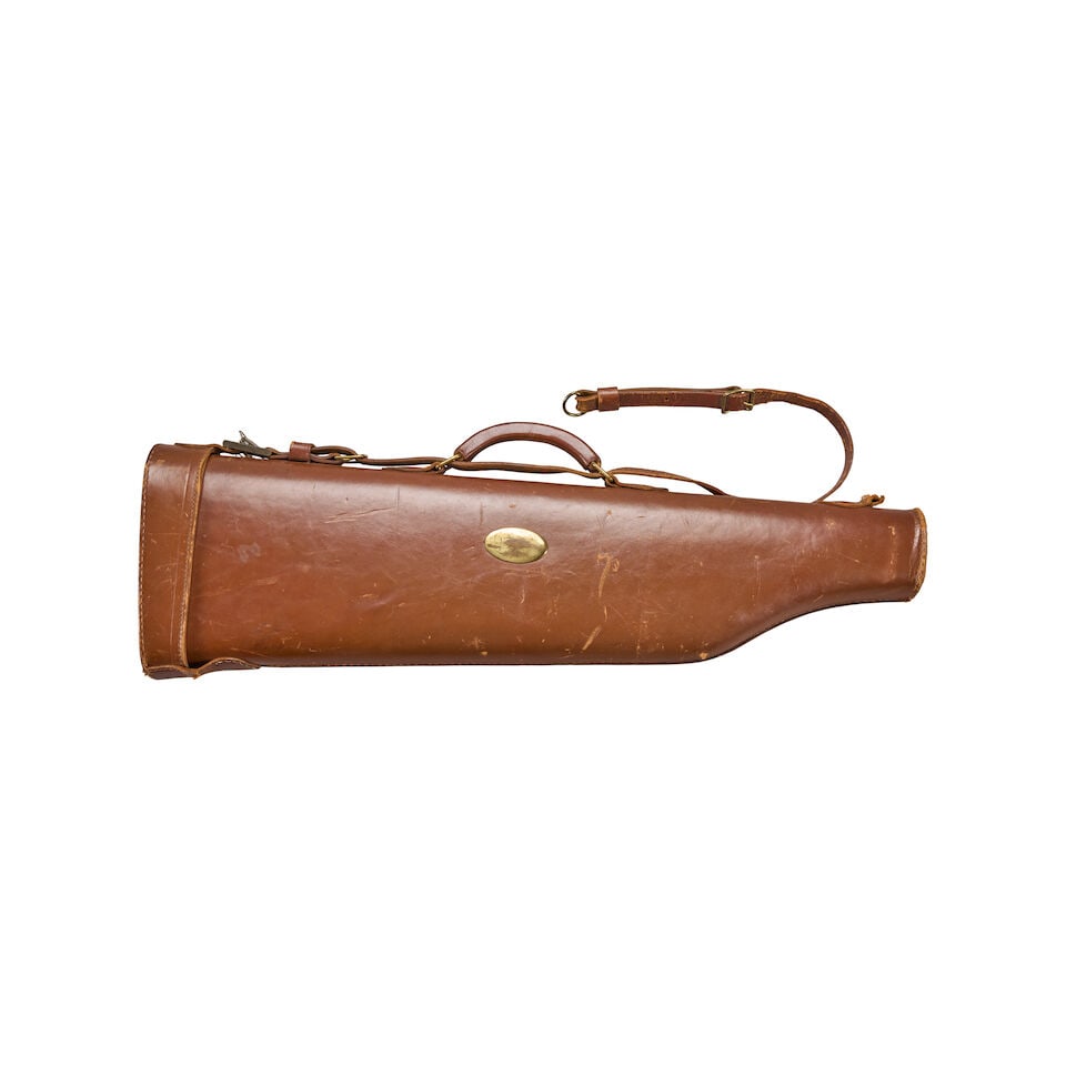 AN A.H. FOX GRADE 'A' SIDE BY SIDE 12 GAUGE SHOTGUN, Curio or Relic firearm - 5