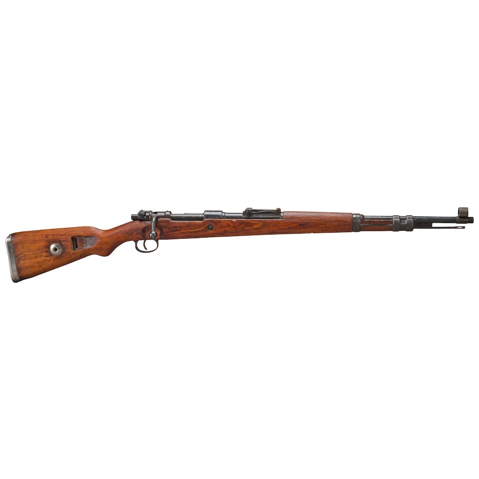 A YUGOSLAVIAN MODEL 48 BOLT ACTION RIFLE. Curio or Relic firearm - 2