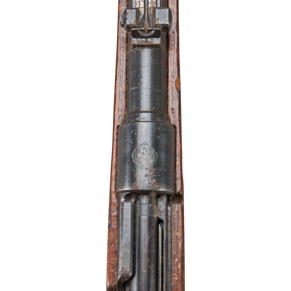 A YUGOSLAVIAN MODEL 48 BOLT ACTION RIFLE. Curio or Relic firearm - 4