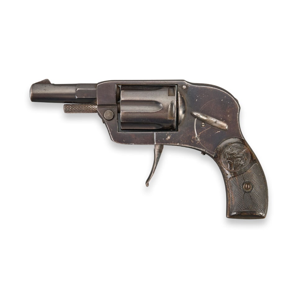 AN EARLY 20TH CENTURY GERMAN VELO DOG POCKET REVOLVER. Curio or Relic firearm - 2