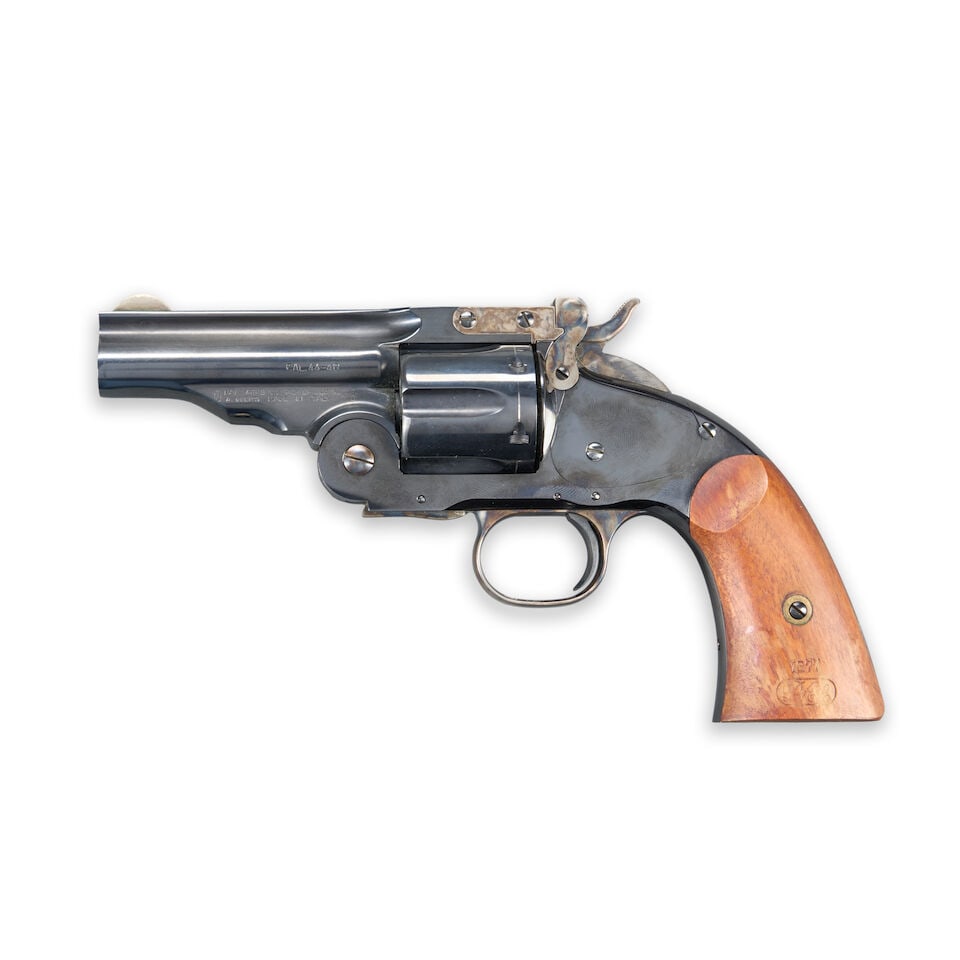 A NAVY ARMS REPRODUCTION 1875 SCHOFIELD REVOLVER. Modern firearm - 2
