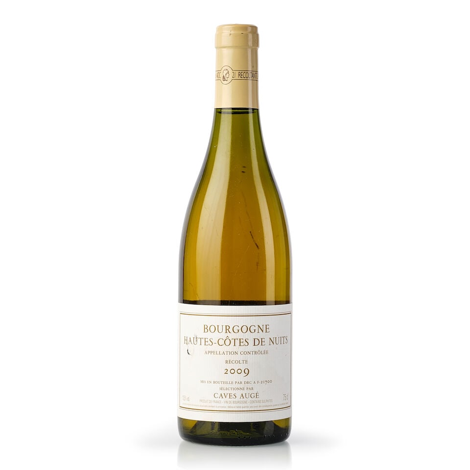 Domaine de la Romanée-Conti Bourgogne Hautes Côtes de Nuits Blanc, 2009 (1x 750ml): Domaine de la Romanée-Conti Bourgogne Hautes Côtes de Nuits Blanc, 2009 (1x 750ml) Region: Burgundy Capsule: slightly scuffed Label: slightly damp-stained, nicked Miscellaneous: selectionn&#