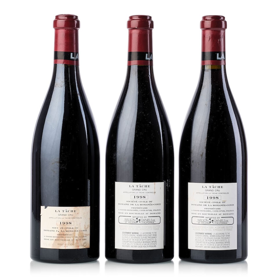 Domaine de la Romanée-Conti La Tâche, 1998 (3x 750ml) - 2