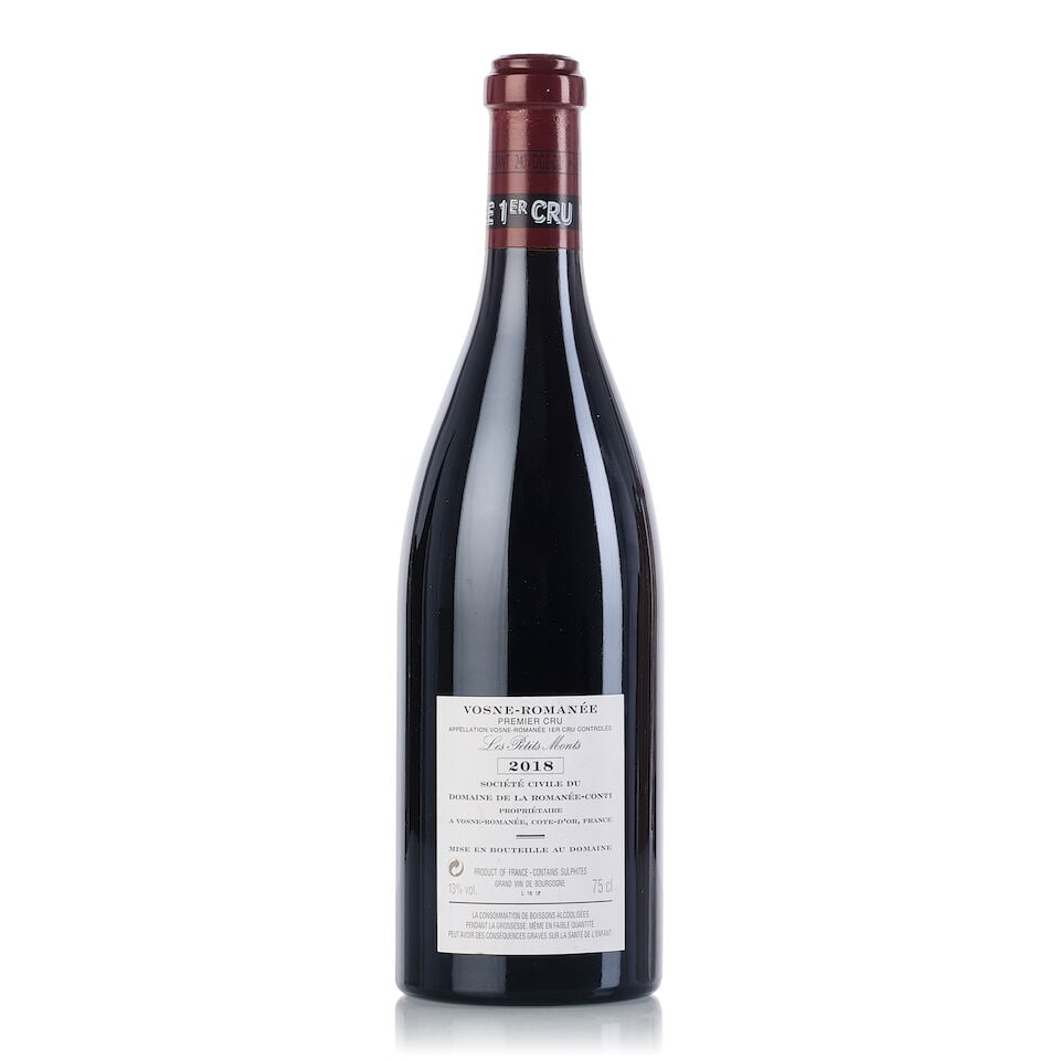 Domaine de la Romanée-Conti Vosne Romanée Les Petits Monts, 2018 (1x 750ml) - 2