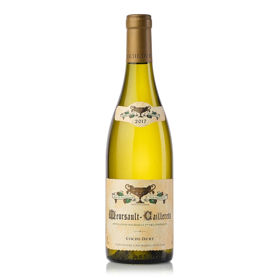 Domaine Coche Dury Meursault Caillerets, 2017 (1x 750ml): Domaine Coche Dury Meursault Caillerets, 2017 (1x 750ml) Region: Burgundy Cork: slightly depressed For further information on this lot please visit Bonhams.com For further information about this lot