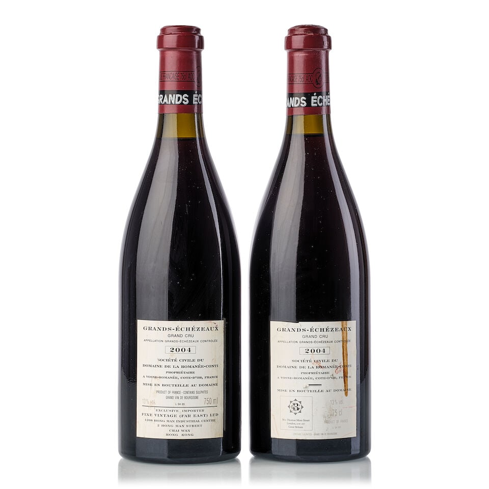 Domaine de la Romanée-Conti Grands Echézeaux, 2004 (2x 750ml) - 2