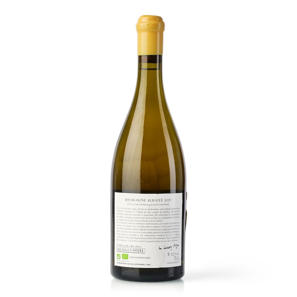 Domaine d'Auvenay Bourgogne Aligoté Sous le Châtelet, 2019 (1x 750ml) - 2