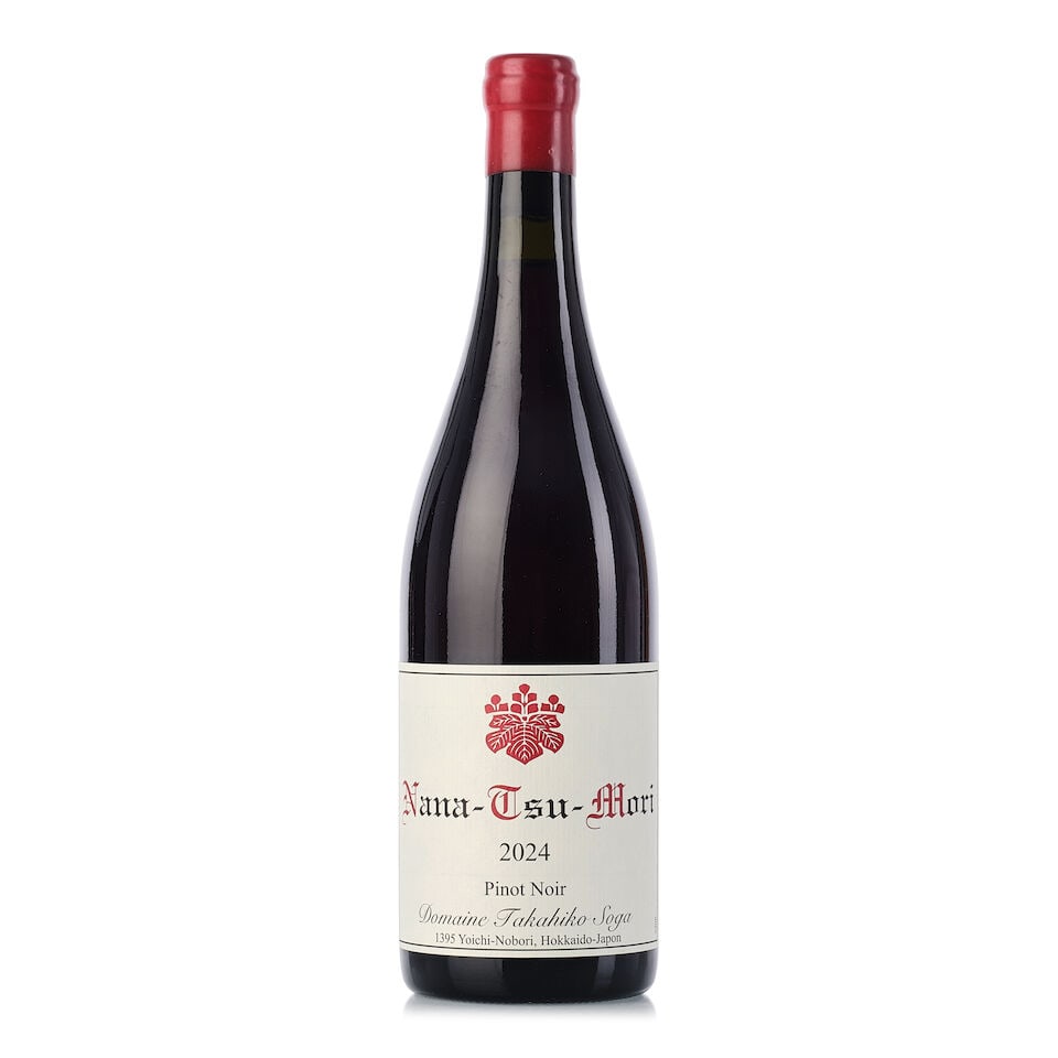 Domaine Takahiko Soga Nana-Tsu-Mori Pinot Noir, 2024 (1x 750ml): Domaine Takahiko Soga Nana-Tsu-Mori Pinot Noir, 2024 (1x 750ml) Region: Japan For further information on this lot please visit Bonhams.com For further information about this lot please