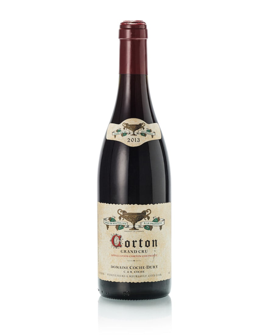 Domaine Coche Dury Corton, 2013 (1x 750ml): Domaine Coche Dury Corton, 2013 (1x 750ml) Region: Burgundy Cork: protruded Label: slightly marked For further information on this lot please visit Bonhams.com For further information about this lot p