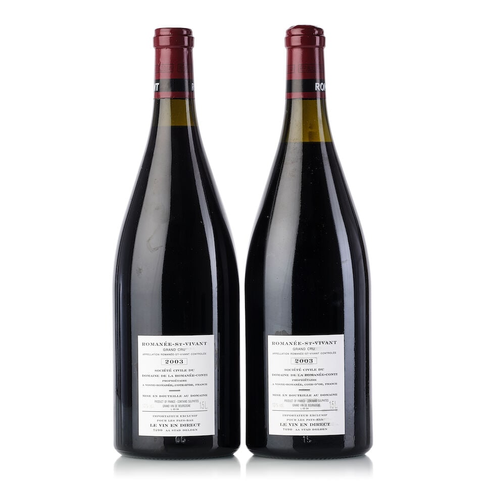Domaine de la Romanée-Conti Romanée St. Vivant, 2003 (2x Magnum) - 3