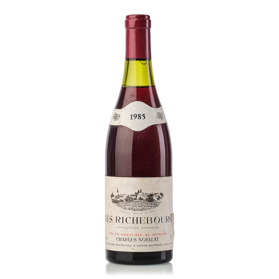 Charles Noëllat Richebourg, 1985 (1x 750ml): Charles Noëllat Richebourg, 1985 (1x 750ml) Region: Burgundy Fill Level: 3cm Cork: slightly depressed Label: slightly torn, bin-soiled For further information on this lot please visit Bonhams.com