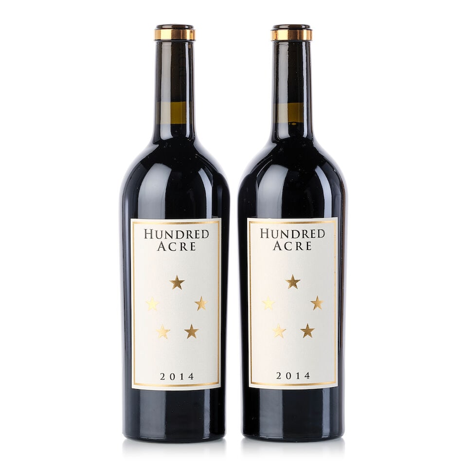 Hundred Acre Kayli Morgan Vineyard, 2014 (2x 750ml): Hundred Acre Kayli Morgan Vineyard, 2014 (2x 750ml) Region: United States Label: 2x slightly scuffed For further information on this lot please visit Bonhams.com For further information about this lot