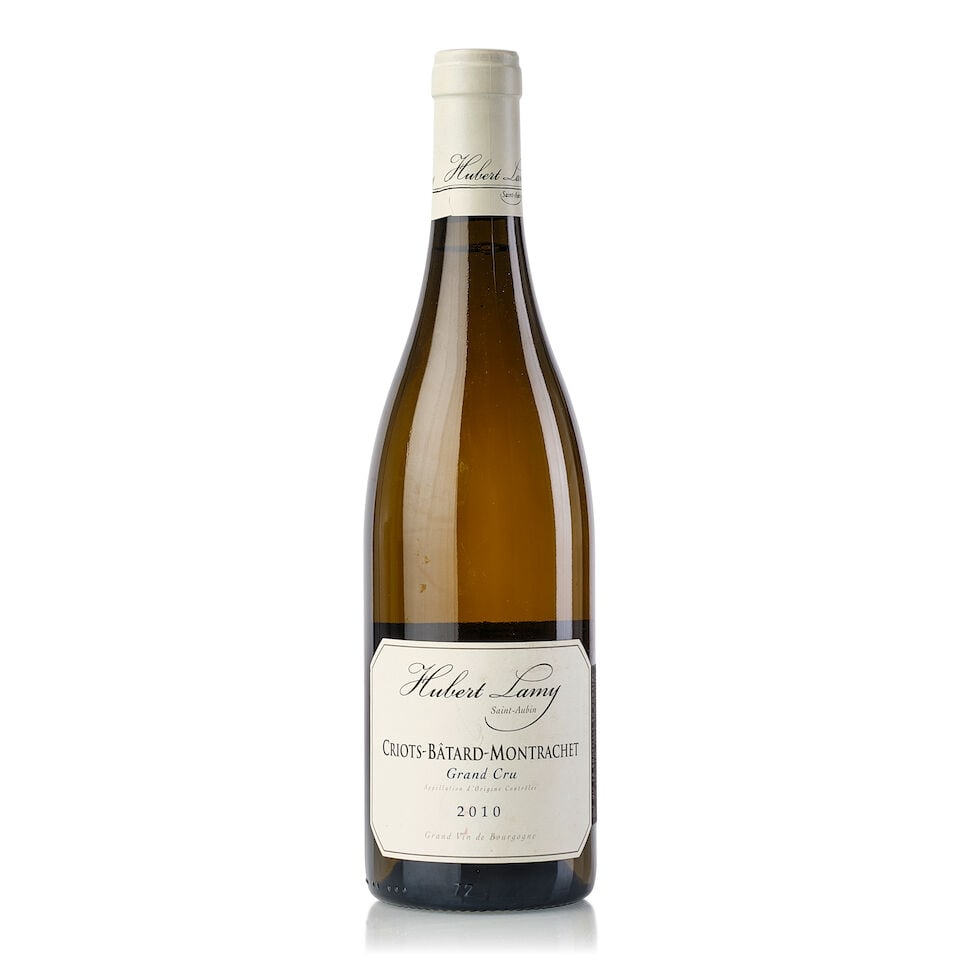 Domaine Hubert Lamy Criots Bâtard Montrachet, 2010 (1x 750ml): Domaine Hubert Lamy Criots Bâtard Montrachet, 2010 (1x 750ml) Region: Burgundy Label: slightly scuffed For further information on this lot please visit Bonhams.com For further information about t