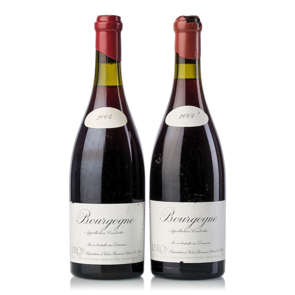 Domaine Leroy Bourgogne Rouge, 2004 (2x 750ml) (1 of 3)