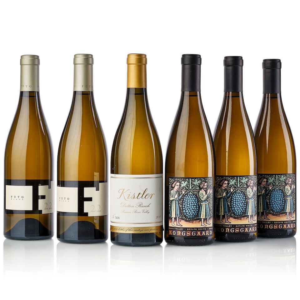 Futo Blanc, 2022 (2x 750ml) Kistler Dutton Ranch Chardonnay, 2018 (1x 750ml) Kongsgaard Chardo... (1 of 1)