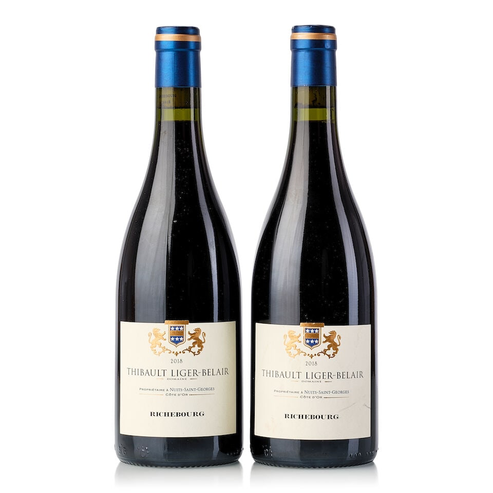Domaine Thibault Liger Belair Richebourg, 2018 (2x 750ml): Domaine Thibault Liger Belair Richebourg, 2018 (2x 750ml) Region: Burgundy Label: 1x stained, 1x stained back label For further information on this lot please visit Bonhams.com For further information
