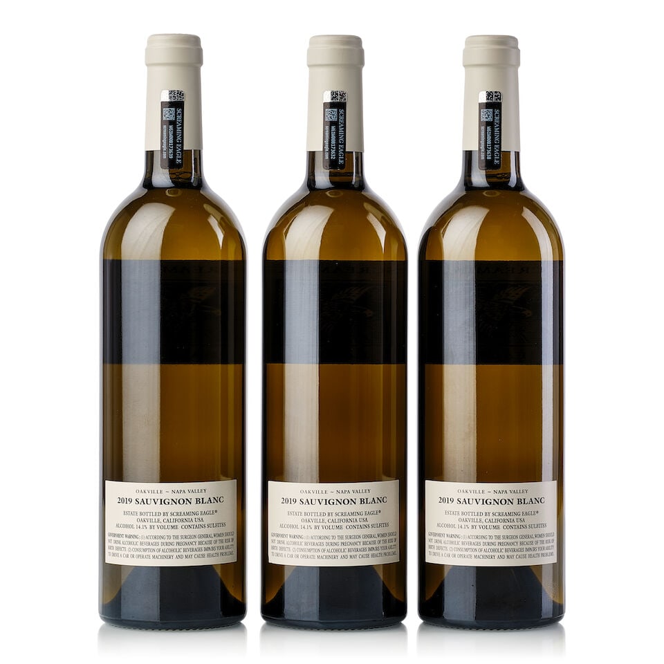 Screaming Eagle Blanc, 2019 (3x 750ml) - 2