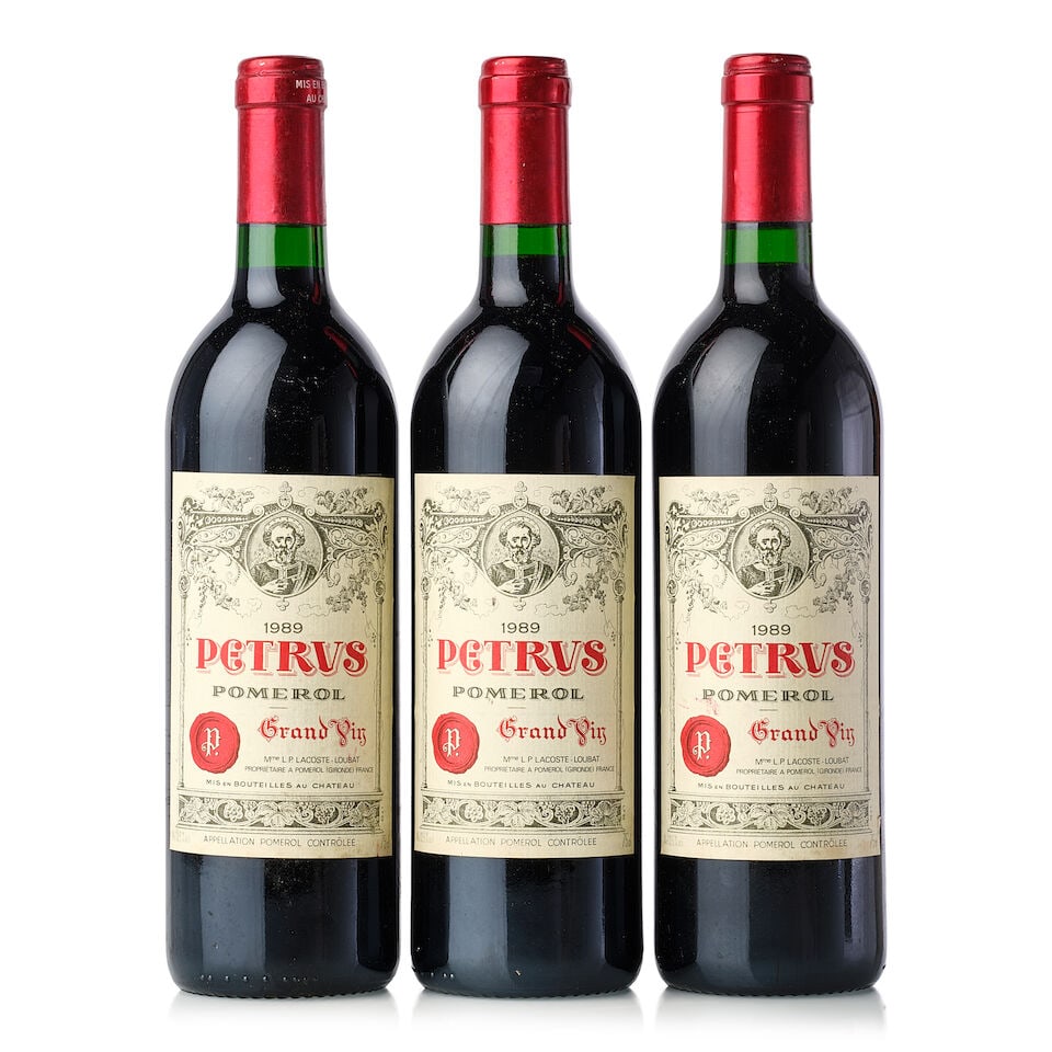 Pétrus, 1989 (3x 750ml) (1 of 2)